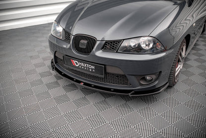 Front Ansatz V.2 für Seat Ibiza Cupra Mk3 schwarz Hochglanz