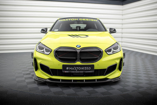 Carbon Fiber Front Bumper Wings (Canards) Prepreg BMW 1er M-Paket /  M135i / 128ti F40