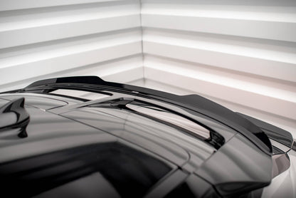 Höher Spoiler CAP für Kia EV6 Mk1 schwarz Hochglanz