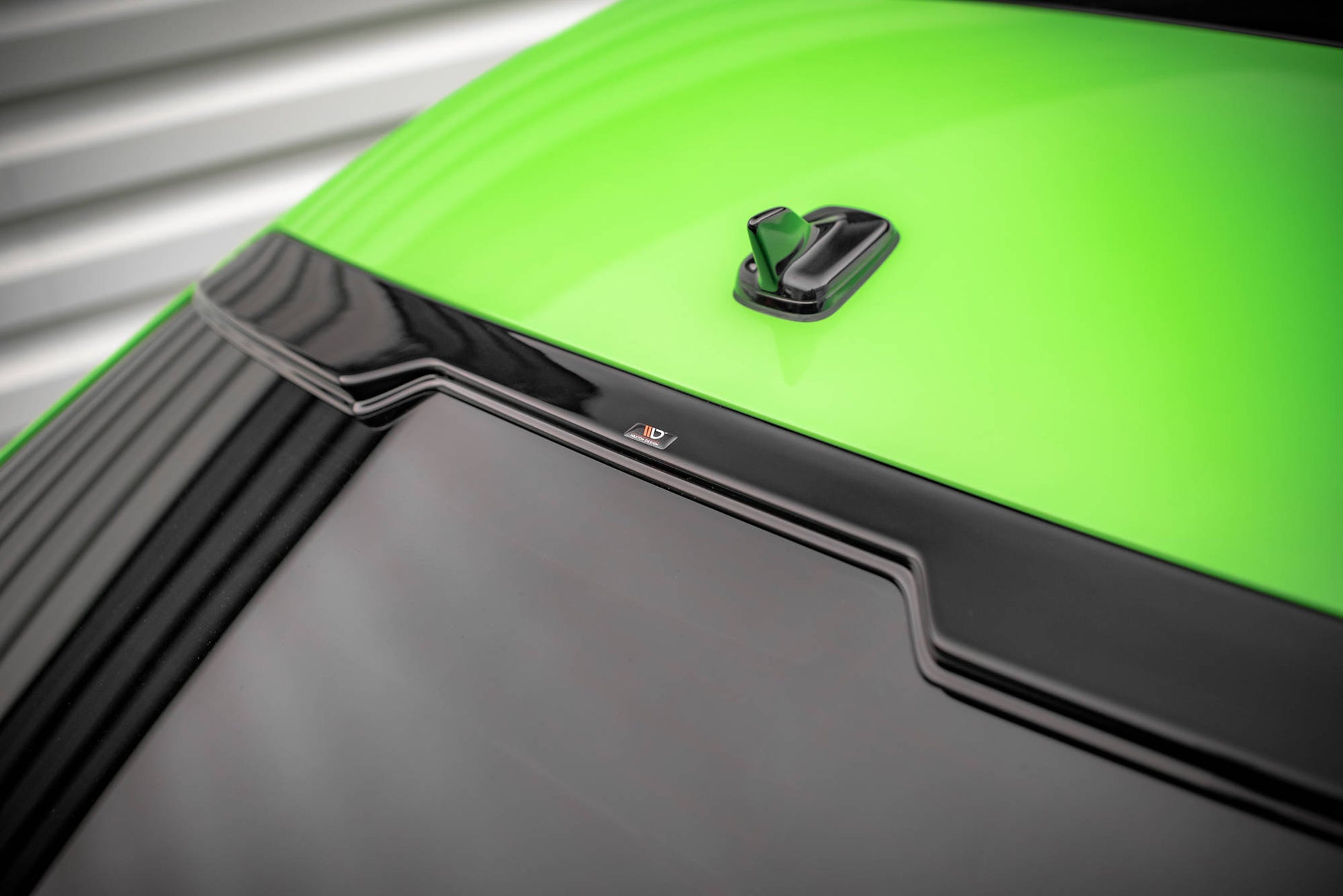 Heckscheiben Spoiler für Audi RS3 Limousine 8Y Facelift schwarz Hochglanz