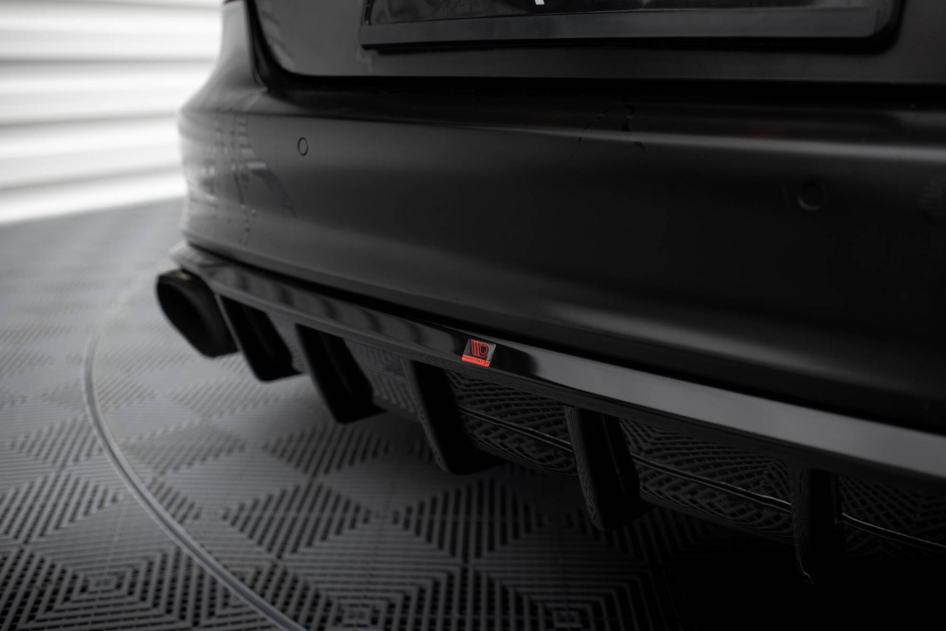 Diffusor Heck Ansatz für Audi A7 S-Line C7