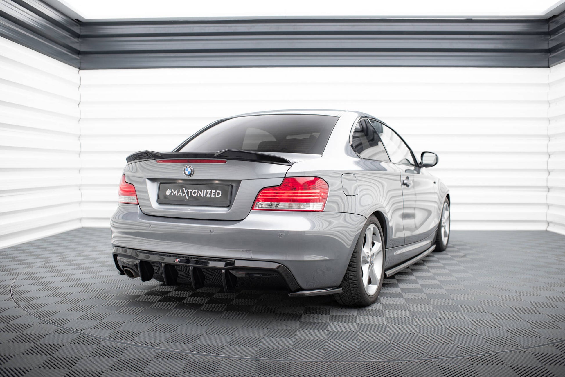 Diffusor Heck Ansatz für BMW 1er M-Paket E82