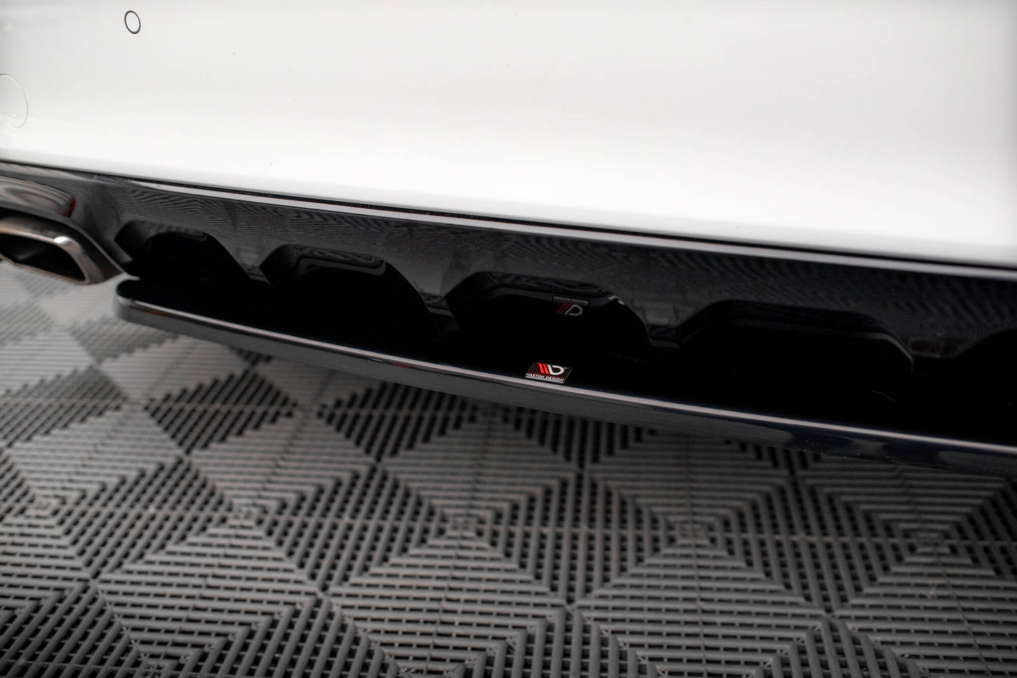 Heckansatz Kia Ceed GT Mk3 schwarz Hochglanz