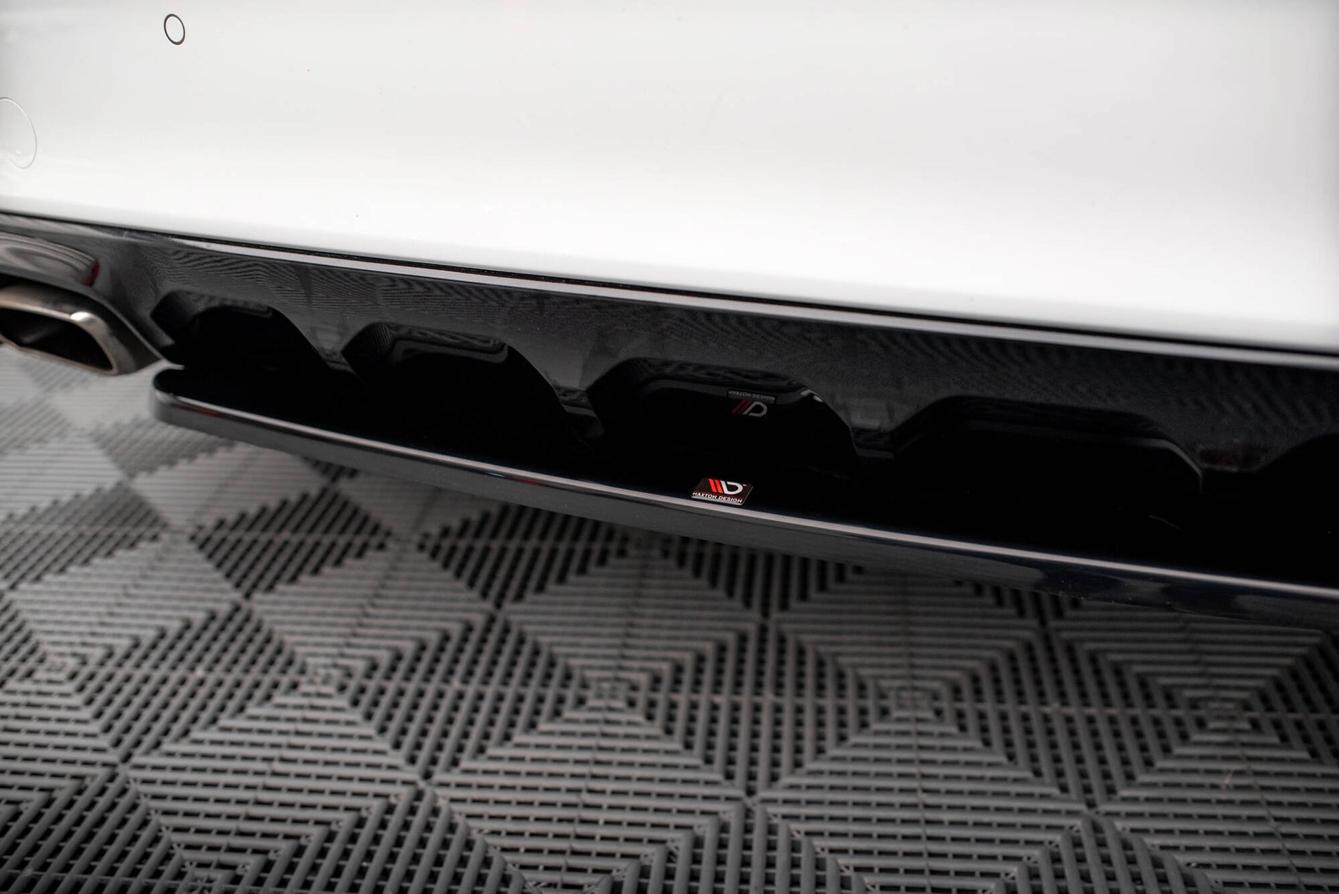 Heckansatz Kia Ceed GT Mk3 schwarz Hochglanz