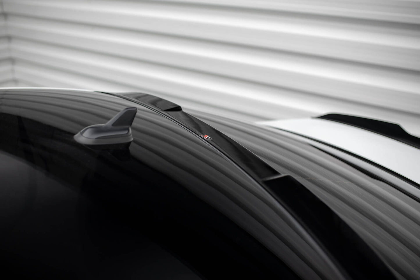 Heckscheiben Spoiler für VW Passat GT B8 Facelift USA schwarz Hochglanz