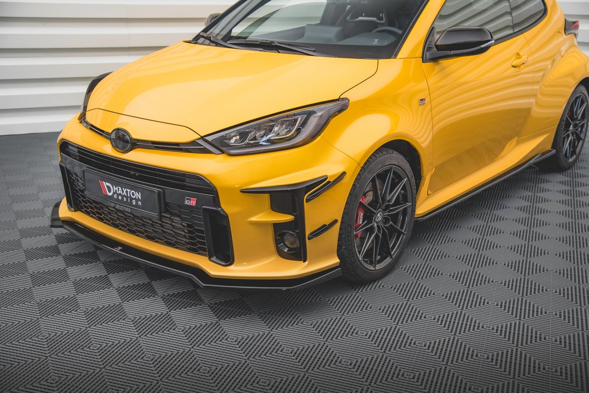 Stoßstangen Flaps Wings vorne Canards für Toyota GR Yaris Mk4