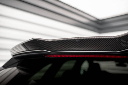 Set of Carbon Fiber Splitters Audi RS6 C8 schwarz matt