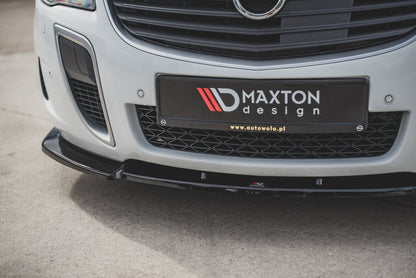 Front Ansatz V.1 für Opel Insignia Mk. 1 OPC Facelift schwarz Hochglanz