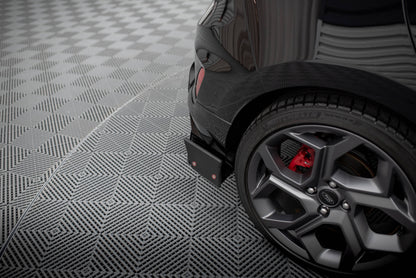 Heck Ansatz Flaps Diffusor für V.4 + Flaps Ford Fiesta ST Mk8