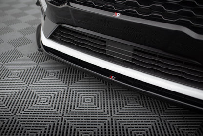 Front Ansatz V.4 für Ford Fiesta Mk8 ST / ST-Line schwarz Hochglanz