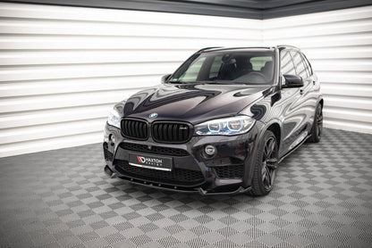 Front Ansatz V.1 für BMW X5 M F85 / X6 M F86 schwarz Hochglanz