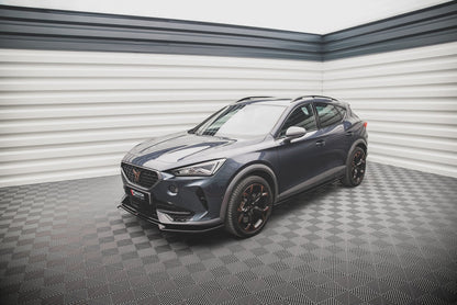 Front Ansatz V.3 für Cupra Formentor schwarz Hochglanz
