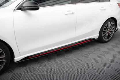Street Pro Seitenschweller Ansatz für Kia Ceed GT Mk3 / Proceed Mk1