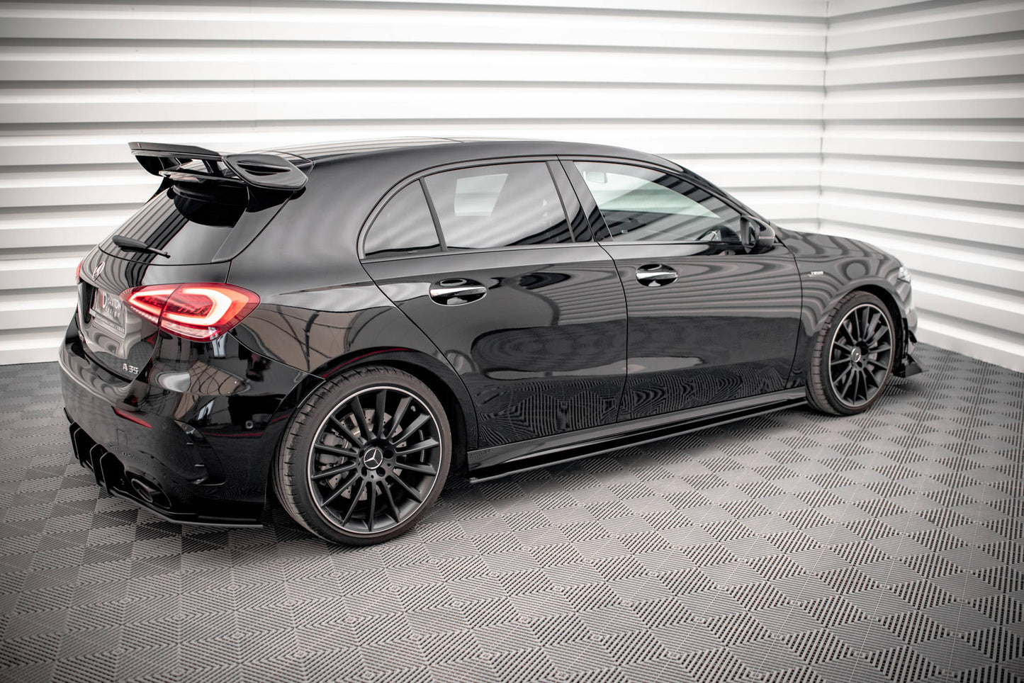 Street Pro Seitenschweller Ansatz für Mercedes A35 AMG / AMG-Line Aero Pack W177