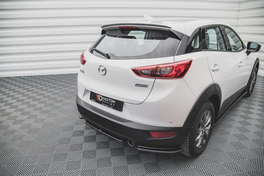 Spoiler CAP für Mazda CX-3 schwarz Hochglanz
