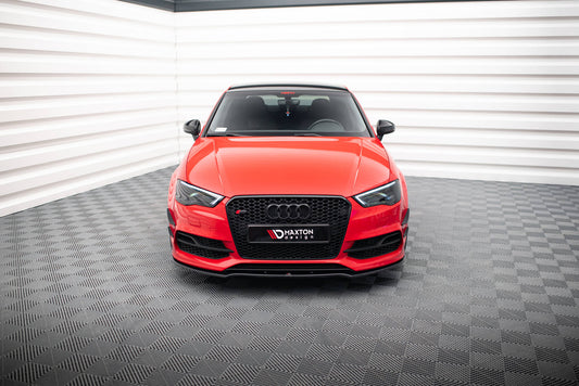 Stoßstangen Flaps Wings vorne Canards für Audi S3 / A3 S-Line 8V Limousine / Cabrio
