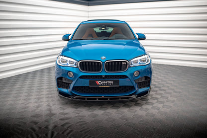 Front Ansatz V.3 für BMW X5 M F85 / X6 M F86 schwarz Hochglanz
