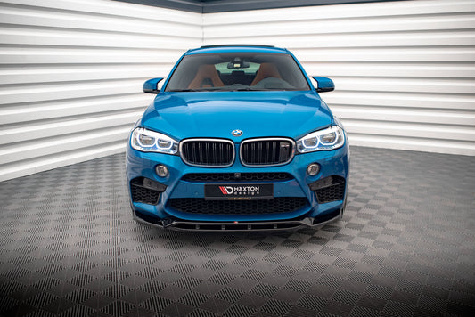 Front Ansatz V.3 für BMW X5 M F85 / X6 M F86 schwarz Hochglanz