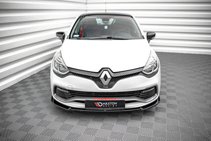 Front Ansatz V.2 für Renault Clio RS Mk4 schwarz Hochglanz