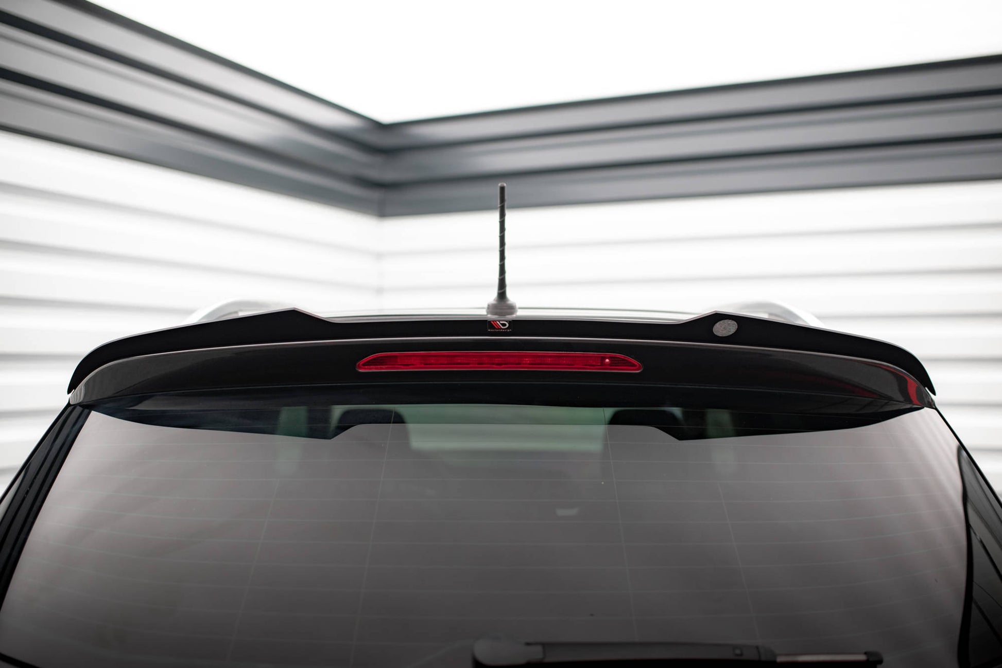 Spoiler CAP für Seat Ateca Mk1 schwarz Hochglanz