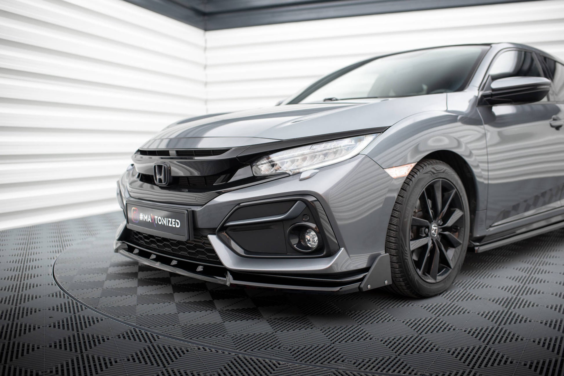 Front Ansatz + Flaps für Honda Civic Sport Mk 10