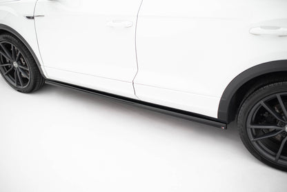 Seitenschweller Ansatz für VW T-Roc R / R-Line Mk1  schwarz Hochglanz