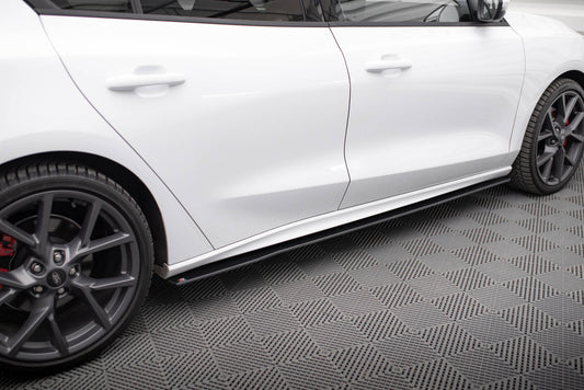 Street Pro Seitenschweller Ansatz für Ford Focus ST / ST-Line Mk4