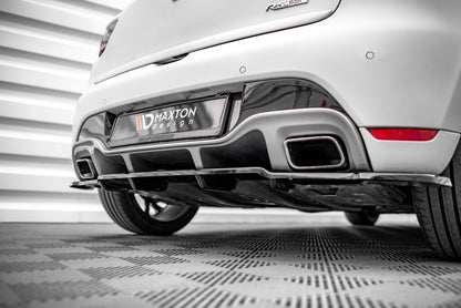 Mittlerer Cup Diffusor DTM Look Heck Ansatz für Renault Clio RS Mk4 schwarz Hochglanz
