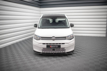Front Ansatz V.2 für VW Caddy Mk5 schwarz Hochglanz