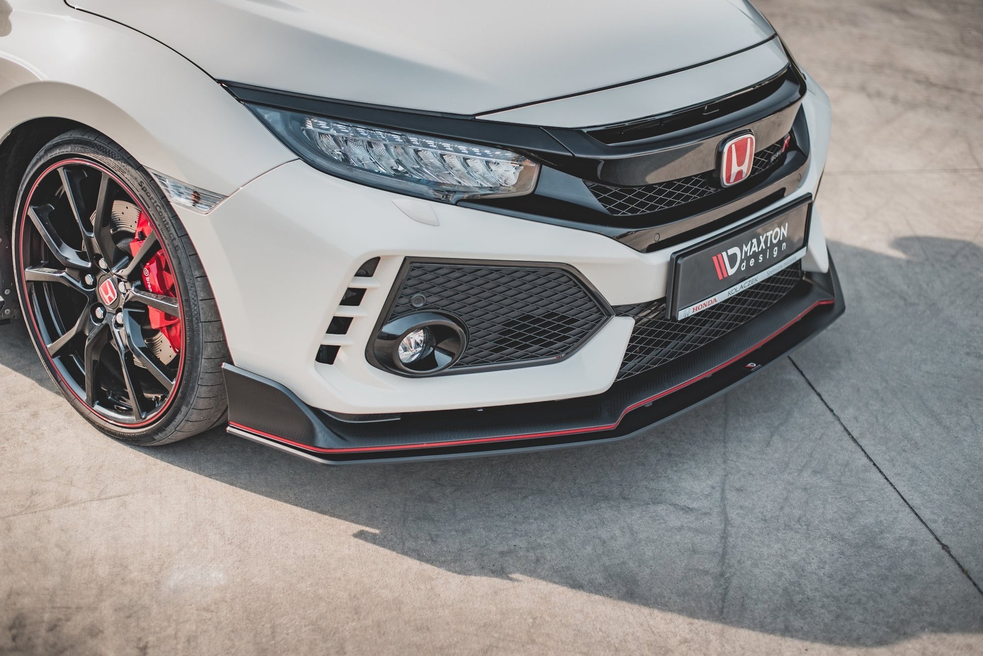 Street Pro Front Ansatz für V.2 für Honda Civic Type R Mk10