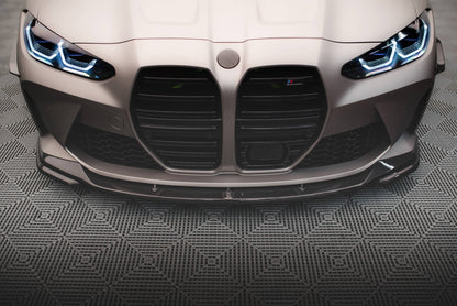 Set of Carbon Fiber Splitters BMW M4 G82 schwarz matt