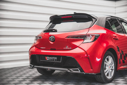 Heckansatz Toyota Corolla GR Sport Hatchback XII schwarz Hochglanz