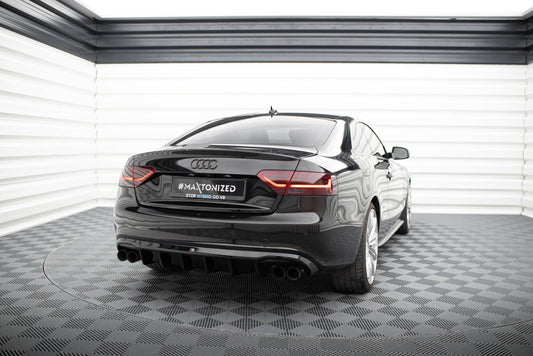 Diffusor Heck Ansatz für Audi S5 Coupe / Cabrio S-Line 8T