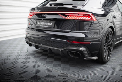 Prepreg Carbon Fiber Diffusor Heck Ansatz für Audi RSQ8 Mk1