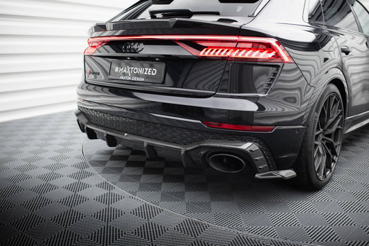 Prepreg Carbon Fiber Diffusor Heck Ansatz für Audi RSQ8 Mk1