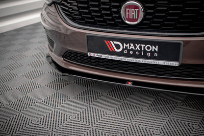 Front Ansatz für Fiat Tipo S-Design schwarz Hochglanz