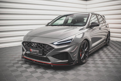 Front Ansatz V.1 +Flaps für Hyundai I30 N Hatchback/Fastback Mk3 Facelift