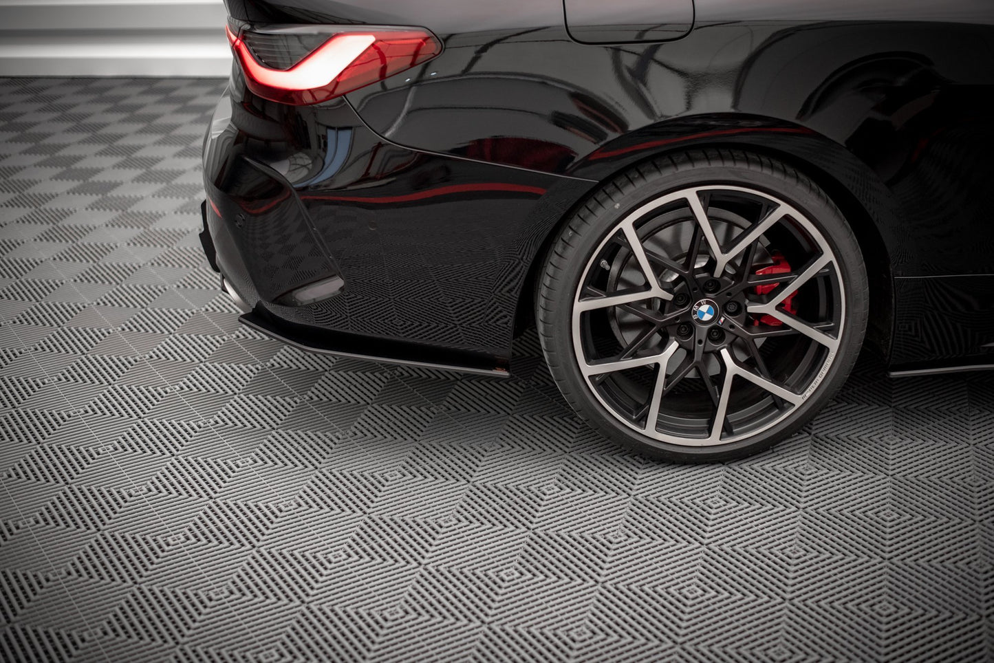 Street Pro Heck Ansatz Flaps Diffusor für BMW 4er M-Paket G22 / G23 / G22 Facelift / G23 Facelift