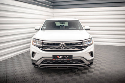 Front Ansatz V.2 für VW Atlas Cross Sport schwarz Hochglanz