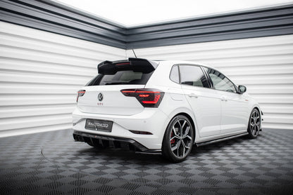 Diffusor Heck Ansatz für VW Polo GTI Mk6 Facelift