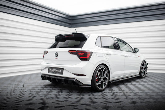 Diffusor Heck Ansatz für VW Polo GTI Mk6 Facelift