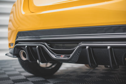 Diffusor Heck Ansatz für Toyota GR Yaris Mk4 Carbon Look