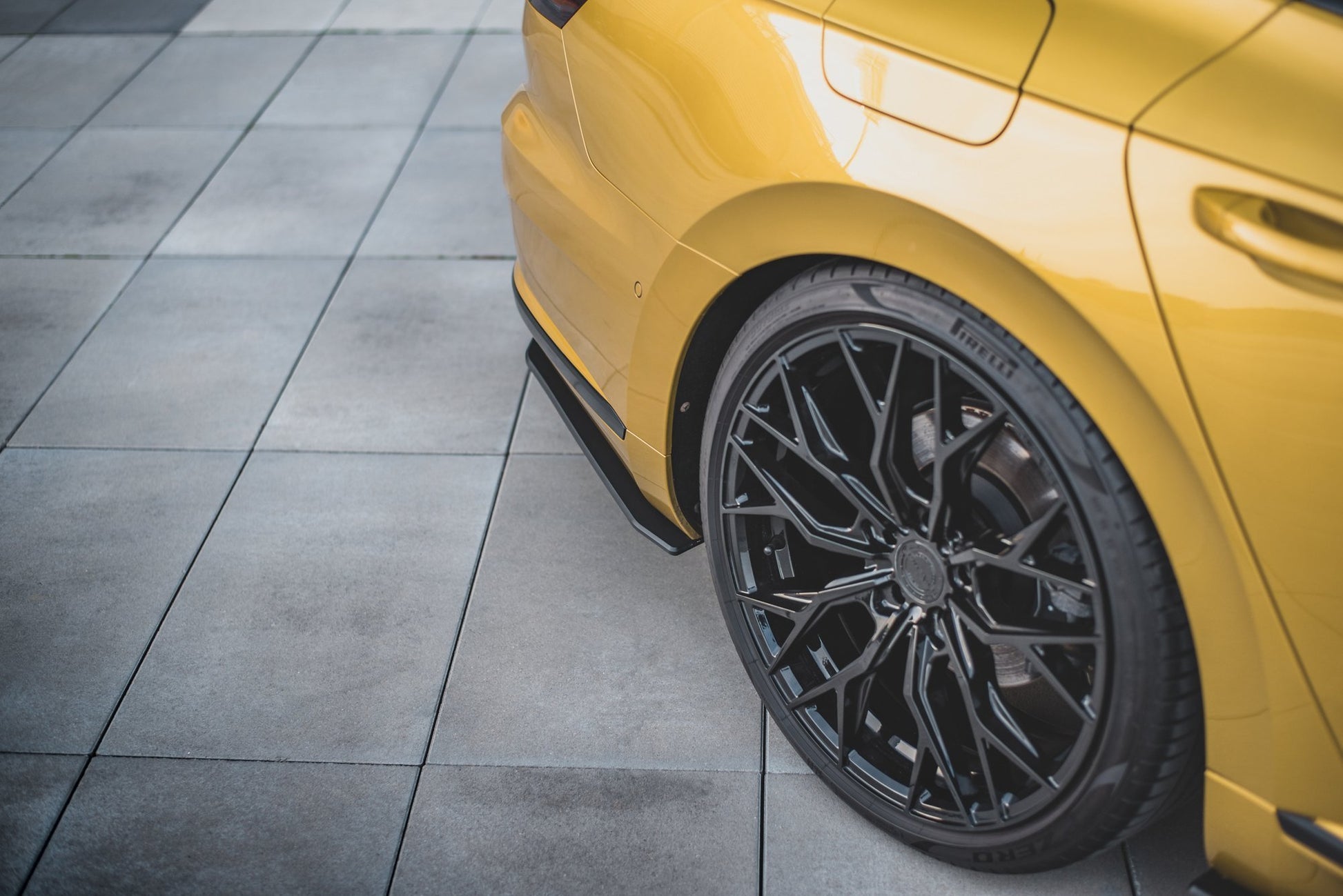Robuste Racing Diffusor Heck Ansatz für VW Arteon R-Line