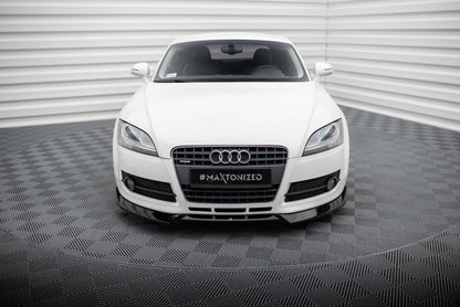Front Ansatz V.3 für Audi TT 8J schwarz Hochglanz