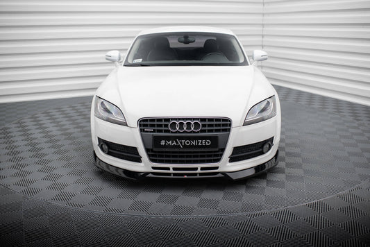 Front Ansatz V.3 für Audi TT 8J schwarz Hochglanz