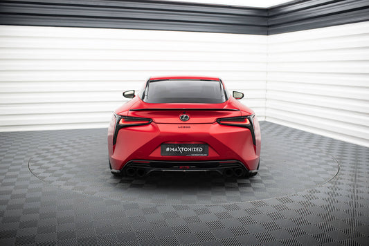 Spoiler CAP für Lexus LC 500 schwarz Hochglanz