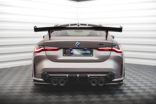 Prepreg Carbon Fiber Heck Ansatz Flaps Diffusor für BMW M4 G82 / G82 Facelift