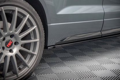 Seitenschweller Ansatz für Cupra Ateca Mk1 / Mk1 Facelift schwarz Hochglanz