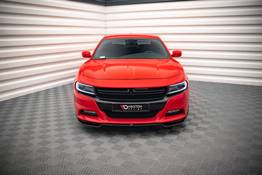 Front Ansatz V.2 für Dodge Charger RT Mk7 Facelift schwarz matt