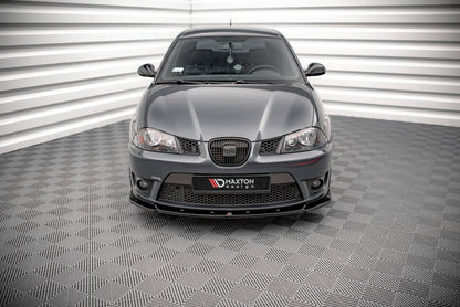 Front Ansatz V.2 für Seat Ibiza Cupra Mk3 schwarz Hochglanz